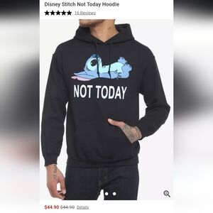 Stitch 'Not Today' Hoodie